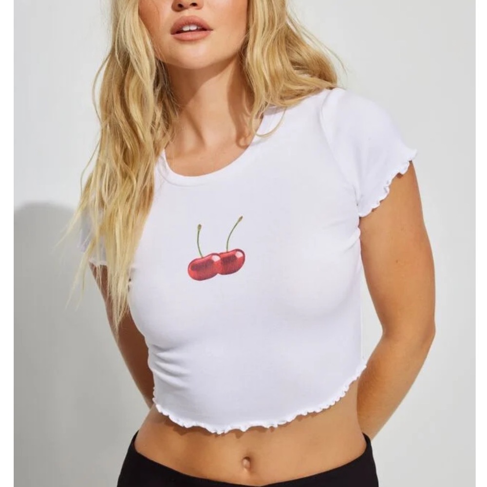 Cherry Baby Tee